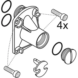 Ideal Standard Spüleinsatz komplett, A860834NU