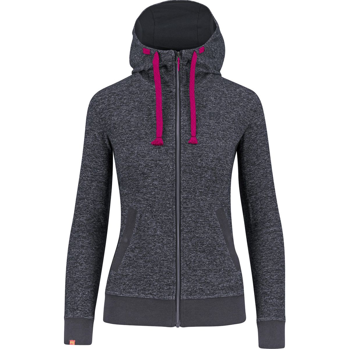 Karpos Totoga Hemp W Full-zip Hoodie ombre blue melange (270) XL 2532000-270-XL