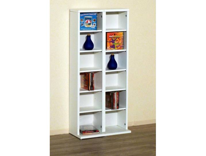 Houten CD DVD-standaard Plankkast Opbergstandaard Milano