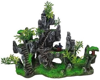 Snug & Styled Rustic Wigwam Resin Aquarium Decoration For Fish Tanks Rustic Wigwam Resin Aquarium Decoration For Fish Tanks