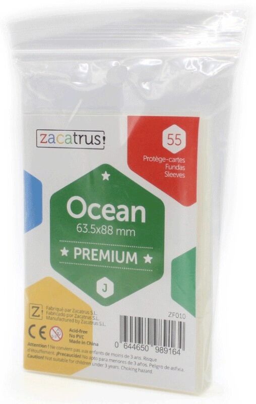 Protège-cartes Ocean premium 63,5x88mm - Zacatrus