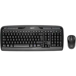 Logitech Wireless Combo MK330 - Tastatur-und-Maus-Set - kabellos - 2.4 GHz - Deu...