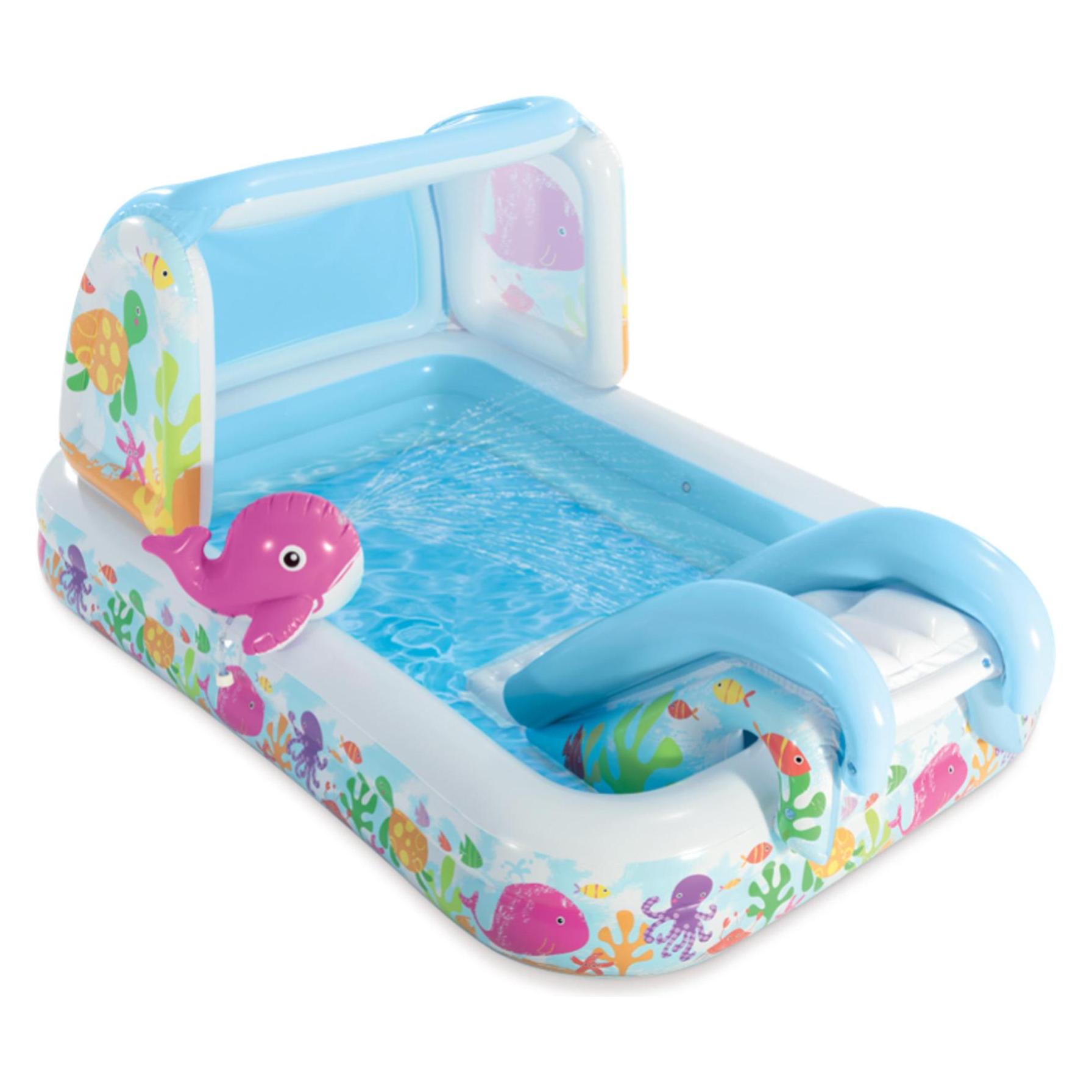 Intex Spielzentrum Pink Whale and Friends (221 x 188 x 86 cm) (57447NP)