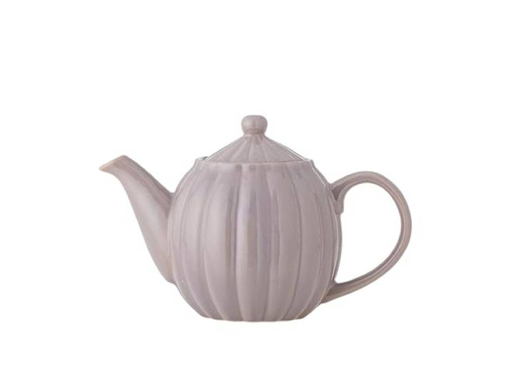 Latina Teekanne 1085ml – Steingut Teekanne mit Deckel & Griff – Hochwertige Keramikkanne – Elegante Kanne für Tee & Heißgetränke – Spülmaschinengeeignet & einzigartiges Design (Rose)