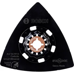 Bosch Carbide-RIFF Schleifteller AVZ 90 RT10, 90 mm, Körnung 100 - 2609256F04
