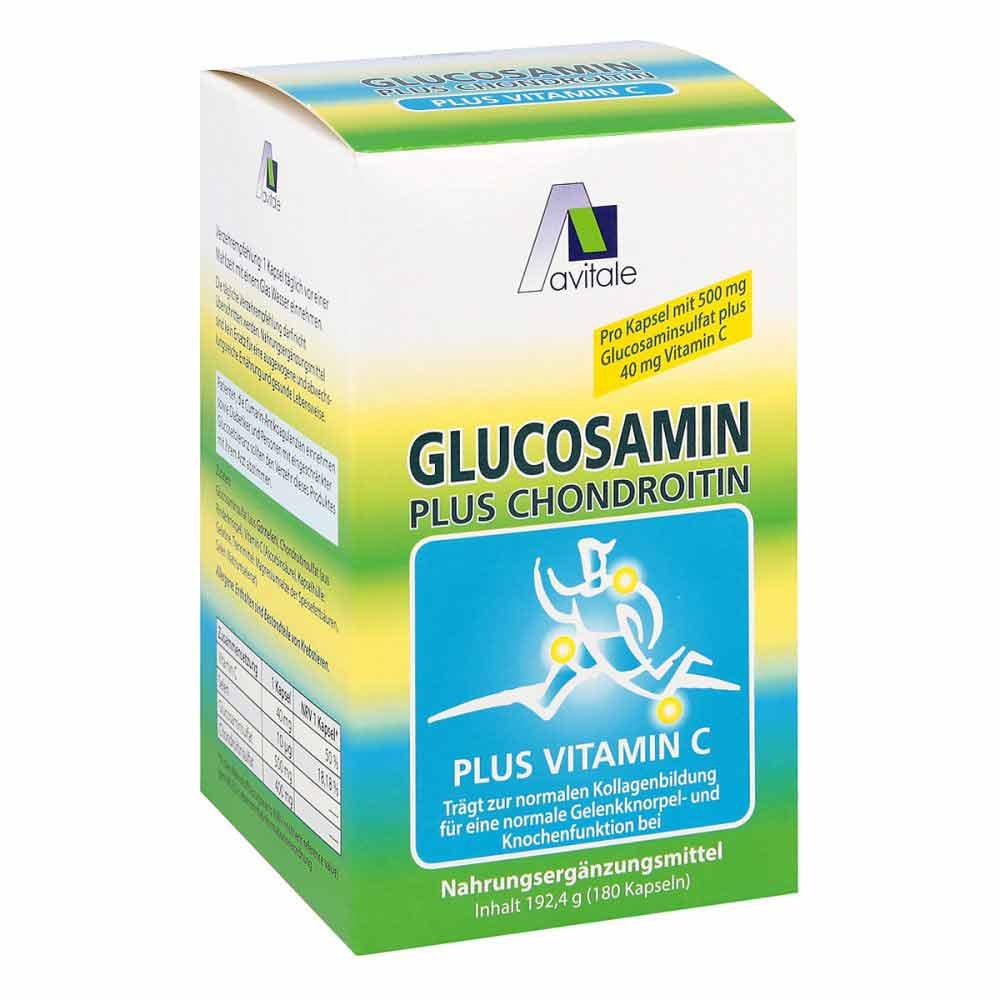 Avitale GmbH Glucosamin 500 mg+Chondroitin 400 mg Kapseln 04471104