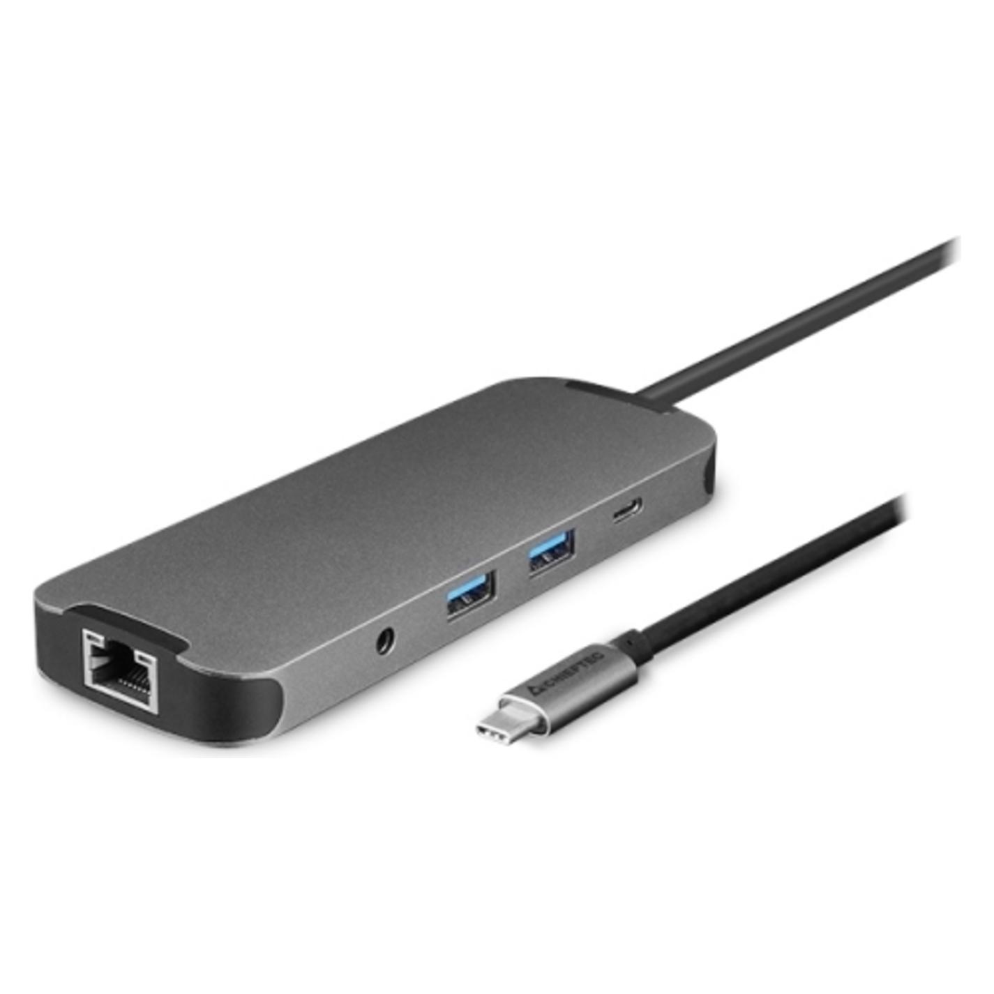 Chieftec Docking Station USB Type-C DSC-901 9-in-1 (USB-C, 9 Ports) (DSC-901)