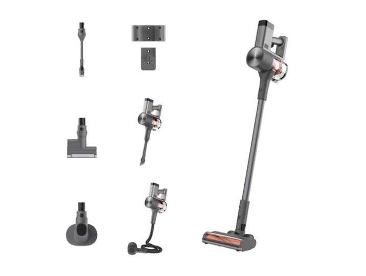 Xiaomi G20 Max Aspirateur Balai Sans Fil 180 AW\, Jusqu’à 60 Min\, Écran LED Filtration 5 couches\, Séparation à 12 cyclones\, Kit 5 accessoires pour poils d’animaux\, tapis et sols durs
