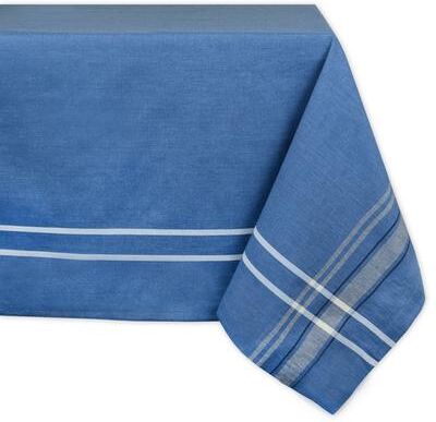 DII Design Imports French Stripe Cotton Kitchen Tablecloth