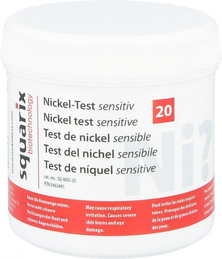 Nickel Test sensitiv