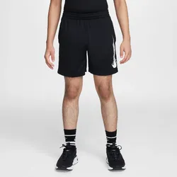 NIKE Multi Dri-FIT Shorts Kinder 010 - black/white/white S (128-137 cm)
