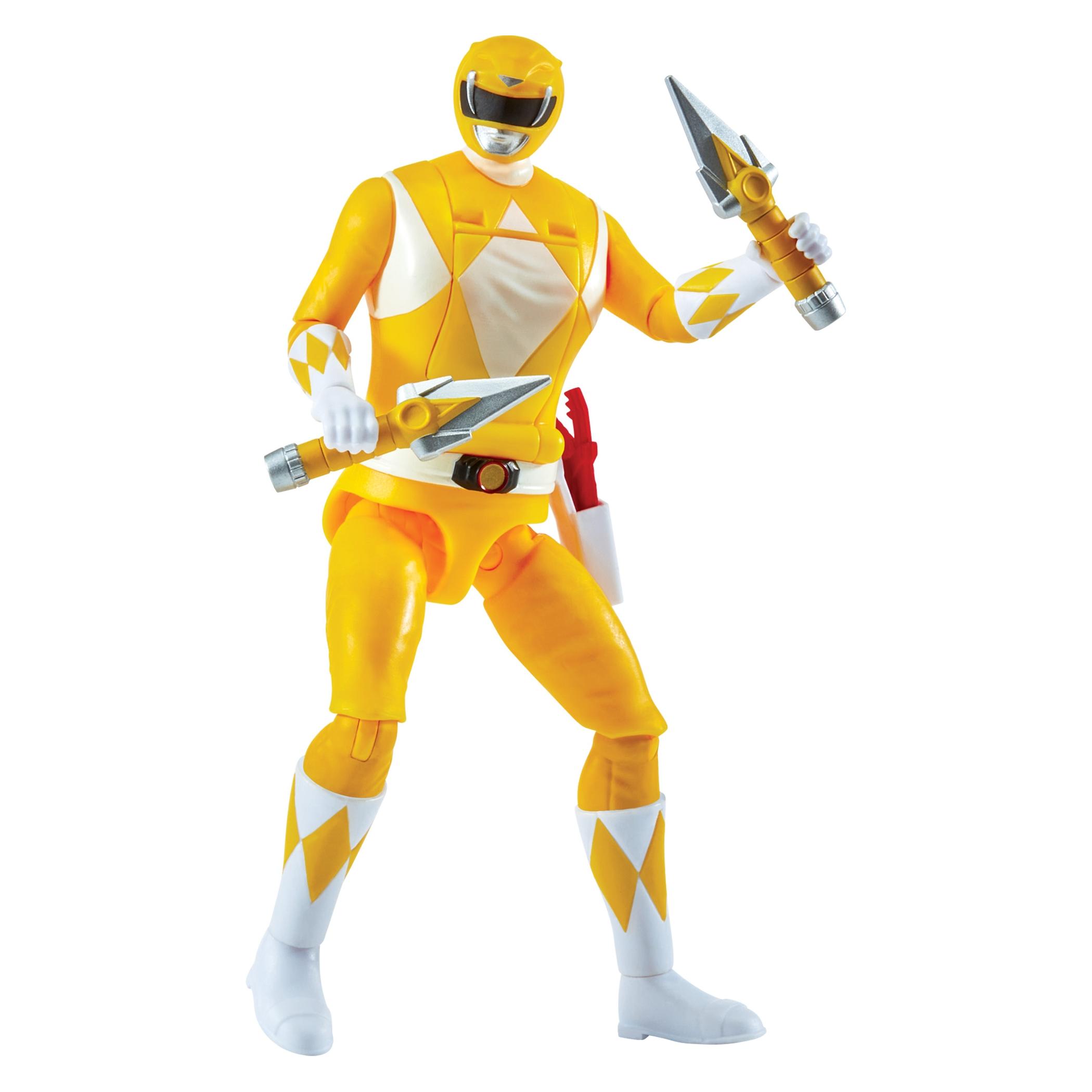 Playmates Power Rangers Season 2 Auto-Morphin figurine Yellow Ranger (PLA68166)