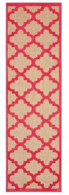 Style Haven Cara Mixed Pile Quatrafoil Lattice Indoor/ Outdoor Area Rug