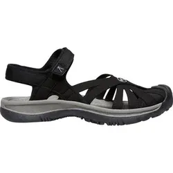 KEEN Damen Trekkingsandale ROSE SANDAL W-BLACK/NEUTRAL GRAY, Größe 41 in Schwarz Schwarz