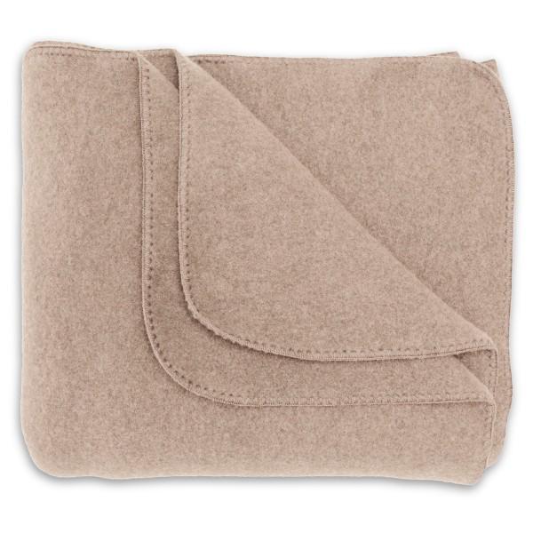 Engel - Erwachsenen-Decke mit Muschelkante - Decke Gr 150 x 180 cm Beige/Braun