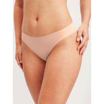 Brasilslip CALIDA "Natural Skin", Damen, Gr. S (40/42), Interlock, beige (rose teint), Interlock, Obermaterial: 83% Modal (TENCEL™), 17% Elasthan, körpernah, Unterhosen, mit elastischem Bund, weich, atmungsaktiv, Interlock-Qualität