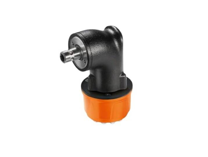 FEIN Renvoi d’angle en Métal pour le Perçage\, Taraudage et Vissage dans des Espaces réduits\, pour Toutes les Visseuses sans fil FEIN avec Interface QuickIN/QuickIN MAX