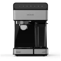 Cecotec Power Instant-ccino 20 Touch Serie Nera, Kaffeevollautomat, Silber, Schwarz