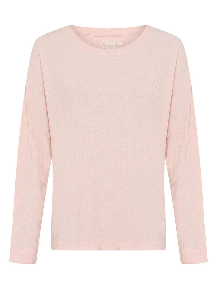 Copenhagen Studios Pyjama-Oberteil in Rosa - 36/38
