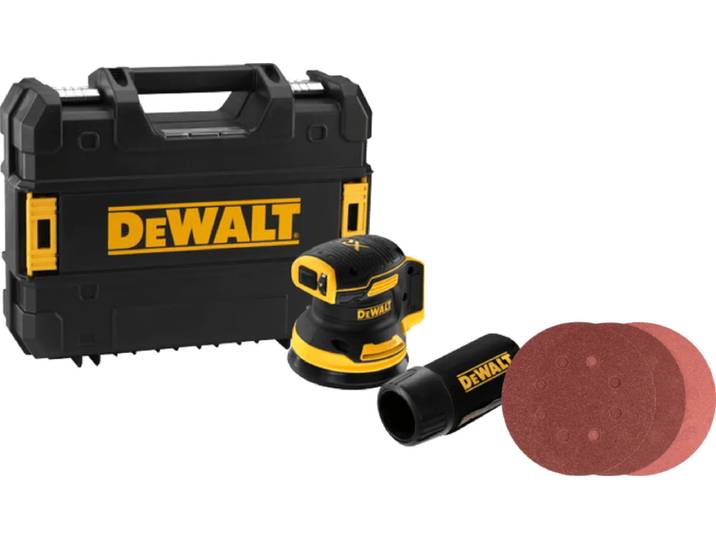 DeWalt DCW210NT-XJ (zonder accu) + Bosch Schuurschijf 125 mm K80, K120, K240 (25x)