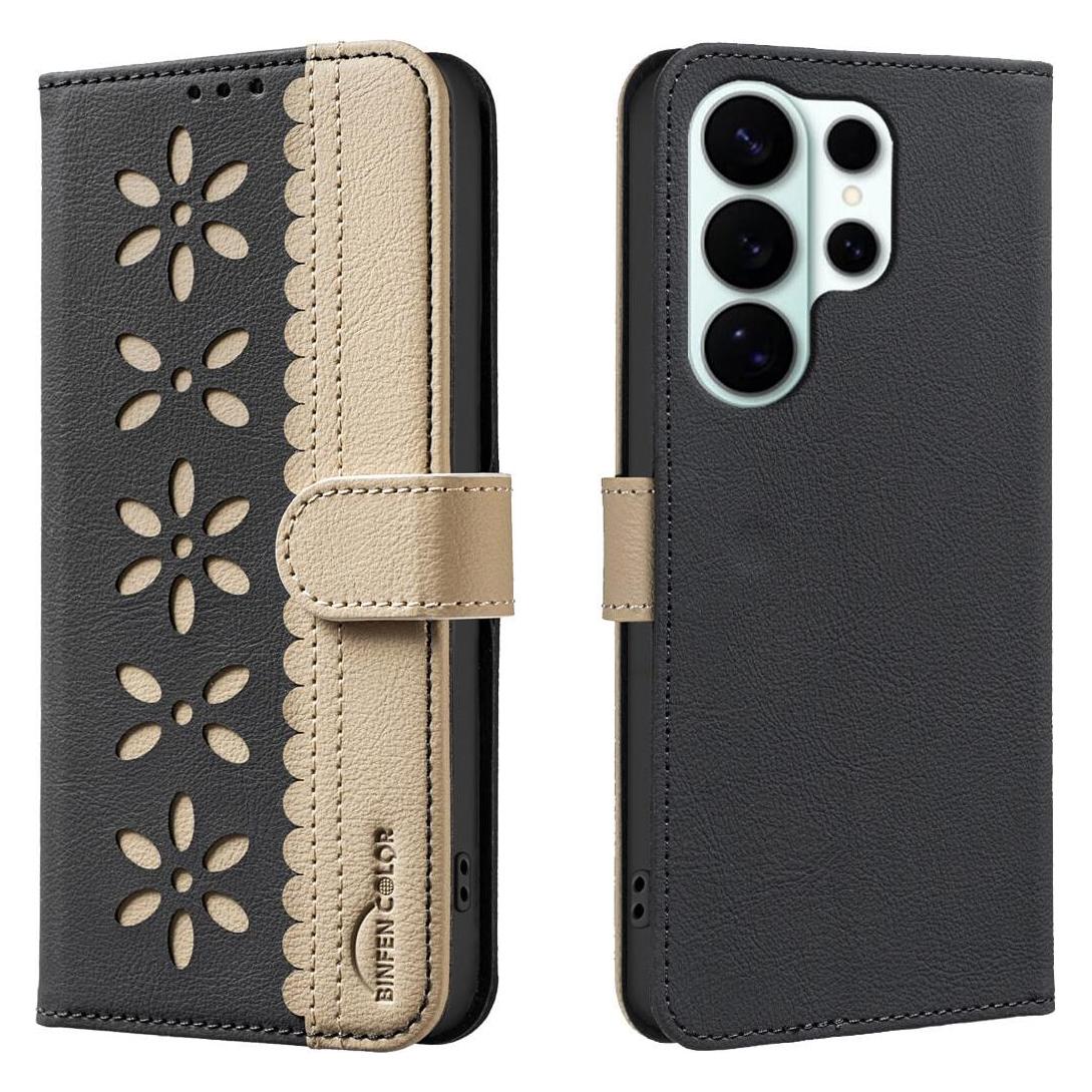Binfen Color Galaxy S26 Ultra - BINFEN Ledertasche Floral (Samsung Galaxy S26 Ultra) (67893387)