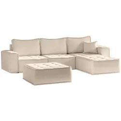 ECKSOFA Sande In Raven