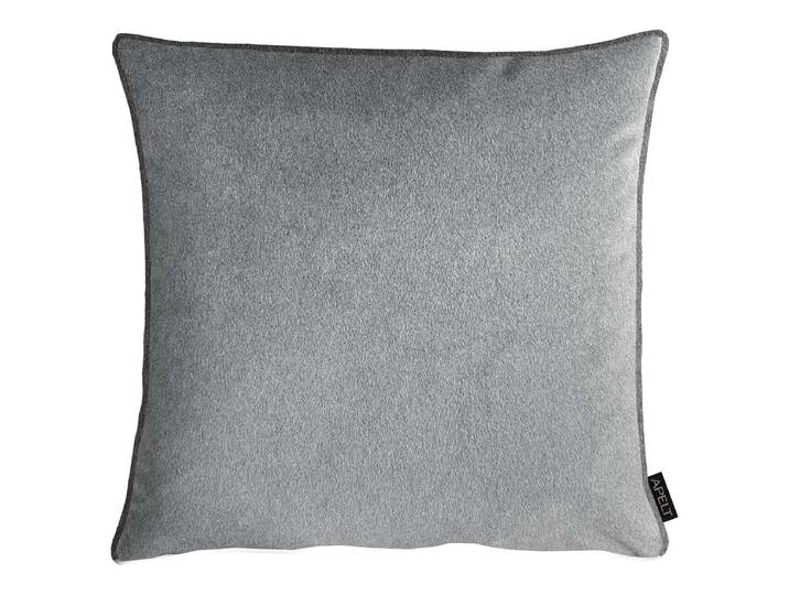 Coussin décoratif Tyrol Gris/Gris 45 x 45cm Polyester