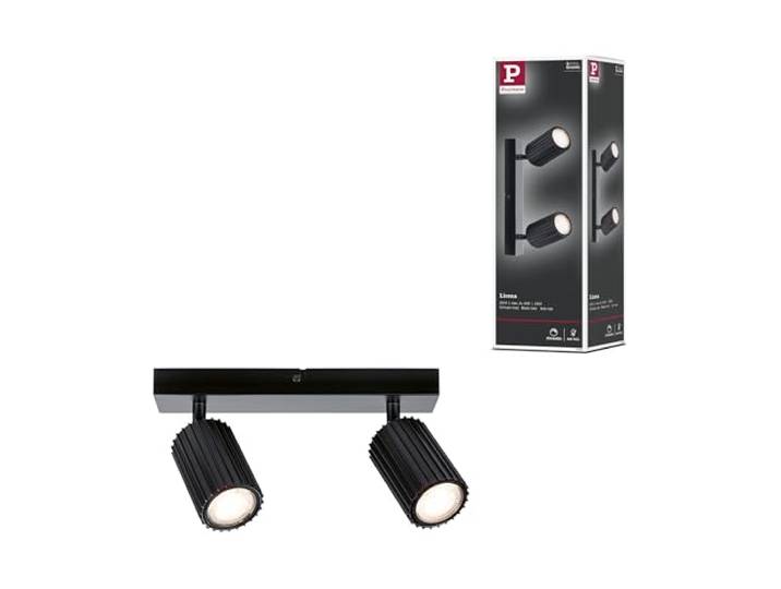 Paulmann Spotlight Lirena GU10 max. 2x10W Schwarz matt Metall 94920