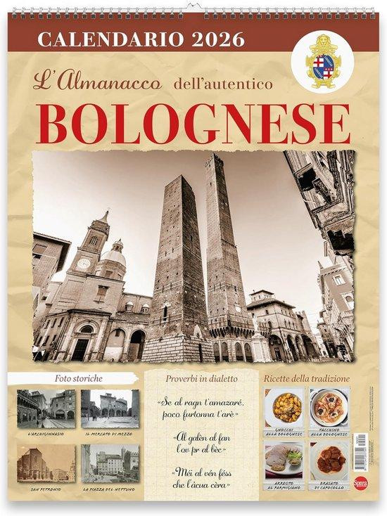 Wandkalender 2026 met Historische Stadsbeelden en Italiaanse Recepten