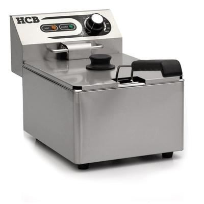 HCB Fritteuse - 5,5 Liter - 230V - Edelstahl