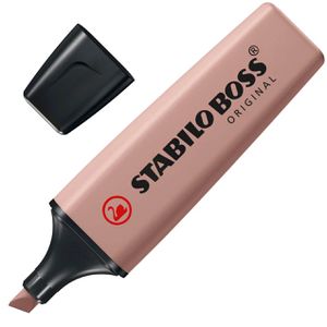 Stabilo Textmarker Boss Original NatureCOLORS, Strichbreite 2 - 5mm, umbra