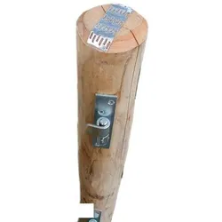 WoodLine Trägerpfahl für Gartentüren, 1,75 m lang, D = 10 - 12 cm -...