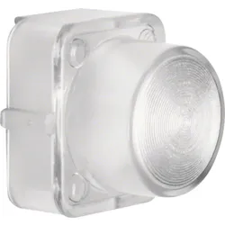 Hager Haube für Drucktaster und Lichtsignal E10 1930/Glas, klar transparent