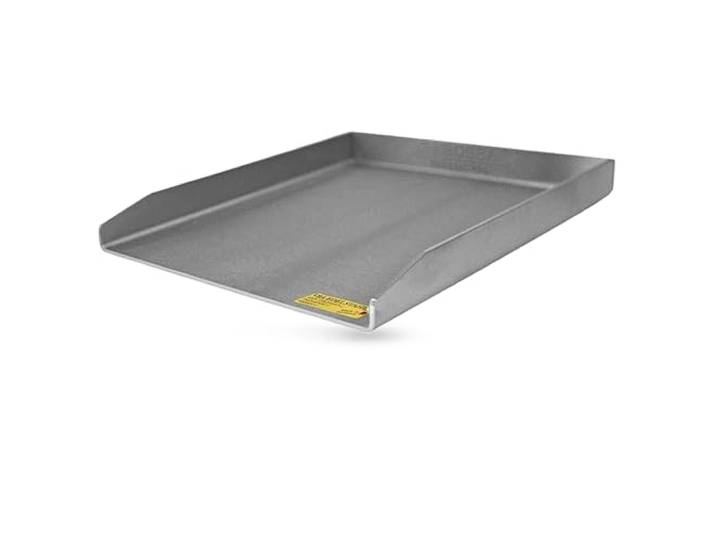 BABOSSA Grill Plancha aus V2A Edelstahl 35.7 x 44.4 cm – Erstklassige Verarbeitung & perfekte Hitzeverteilung – kompatibel mit Otto Wilde Edition – Teppanyaki Platte 100% Made in Germany