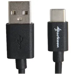 Sharkoon USB-A 2.0 Stecker auf USB-C Stecker (1.50 m, USB 2.0), USB Kabel
