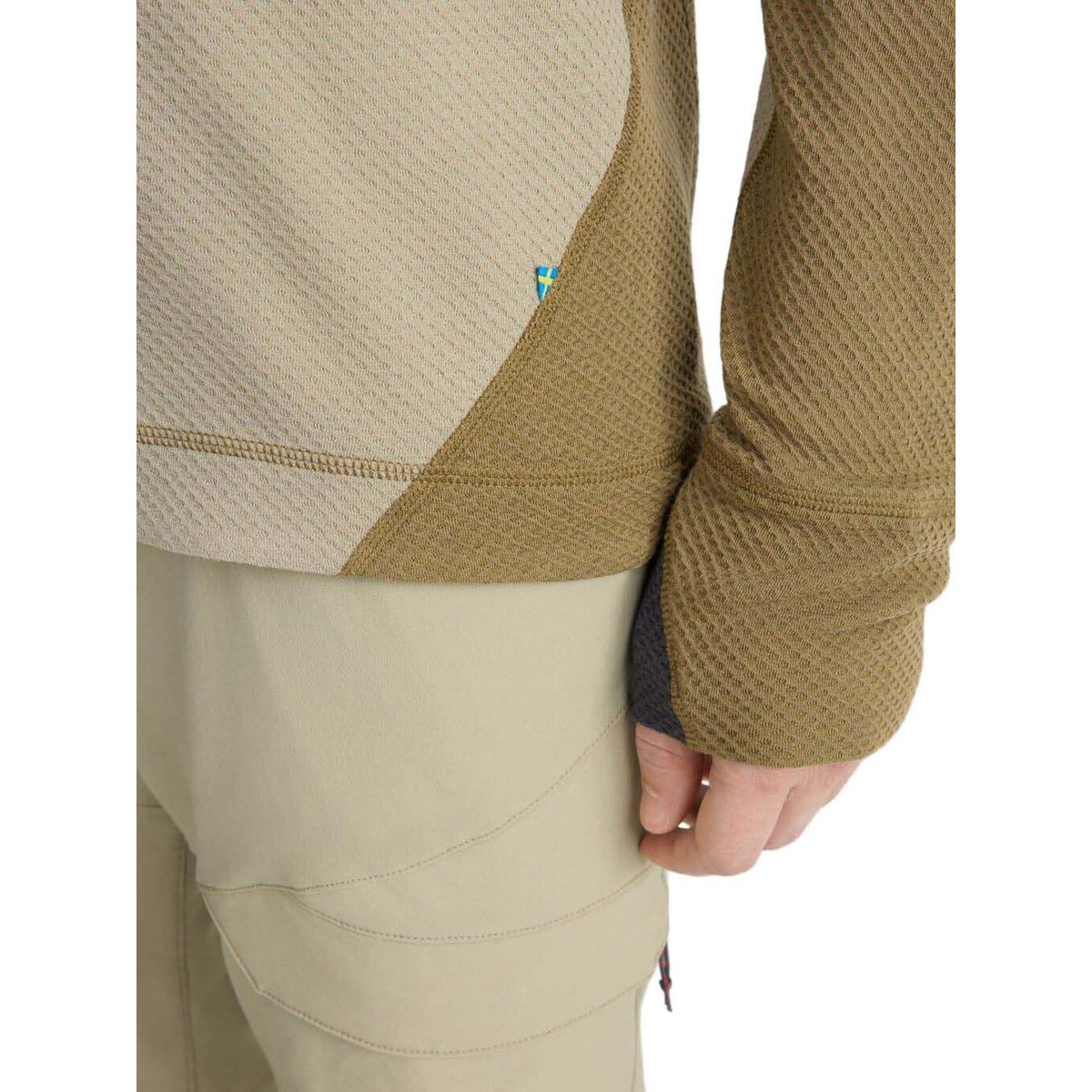 Klättermusen Huge Crew M's silver green-olive (591) M 20644M02_591-M
