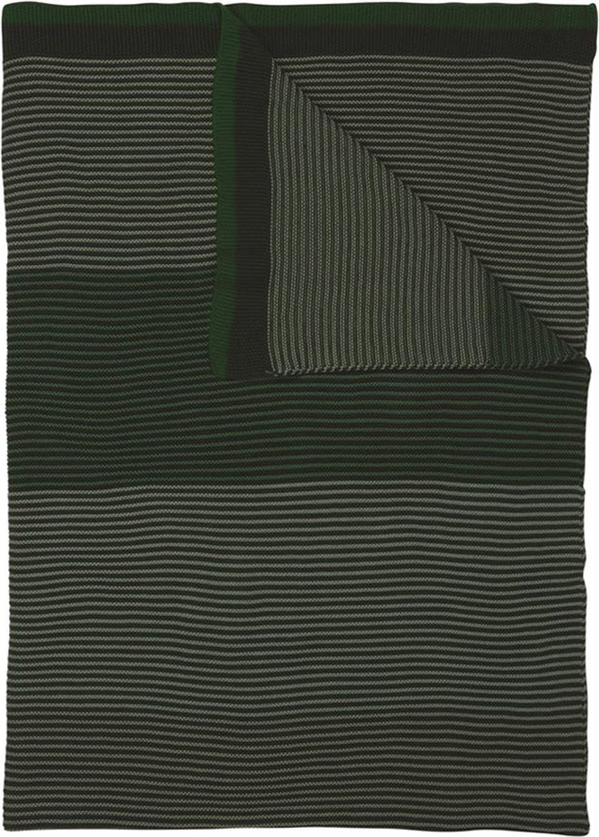 Pip Studio Blockstripe Throw - Groen