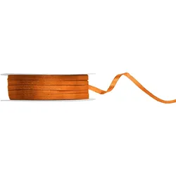 50x Satinband, rostrote Farbe, 3mm/50m