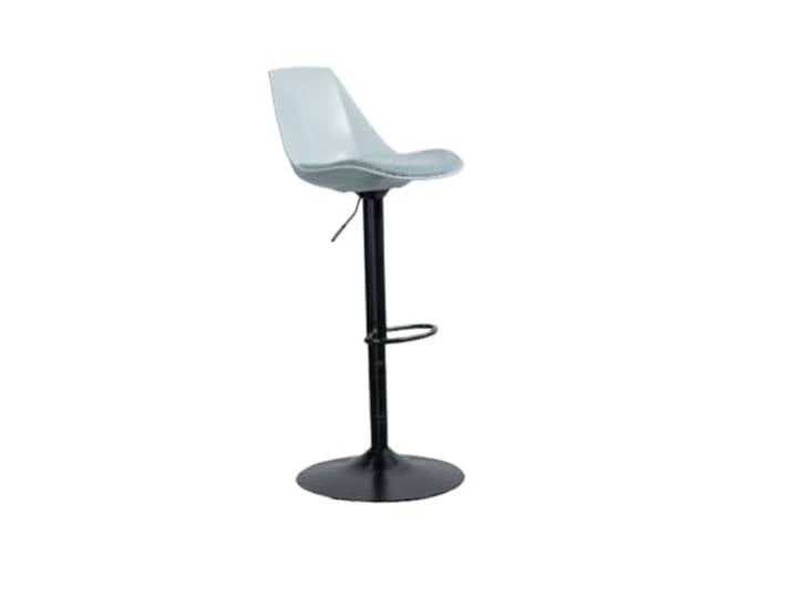 VNCdfhETs Barstuhl Nordic Barhocker Moderne Lounge Stuhl for Cafe Schmiedeeisen Hohe Barhocker(Blue)