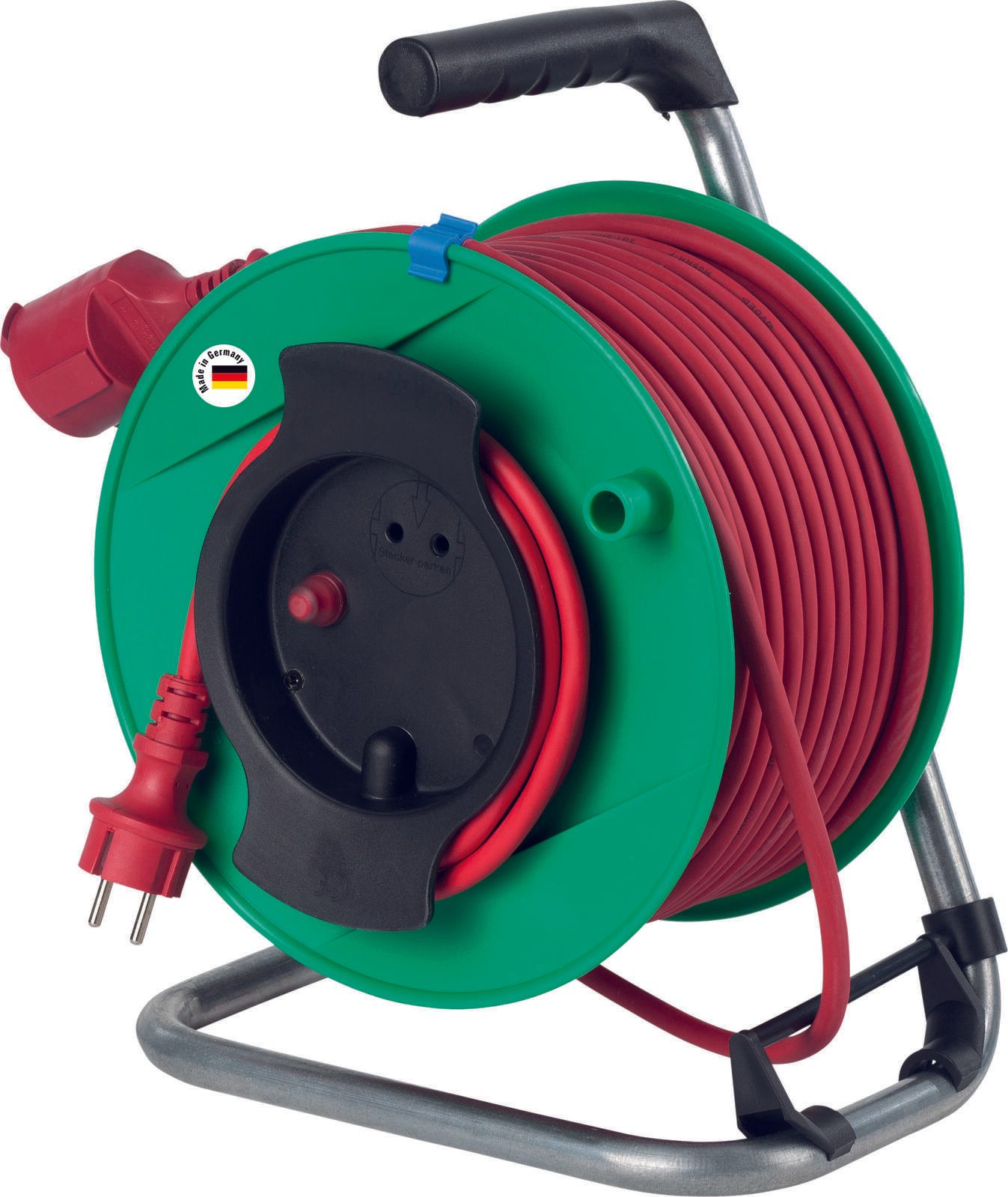 as-Schwabe Kabeltrommel Geräte grün 25 Meter IP44 12236