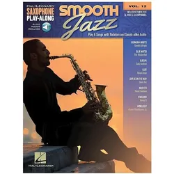 Smooth Jazz: Saxophone Play-Along Volume 12, Fachbücher von Hal Leonard Corp