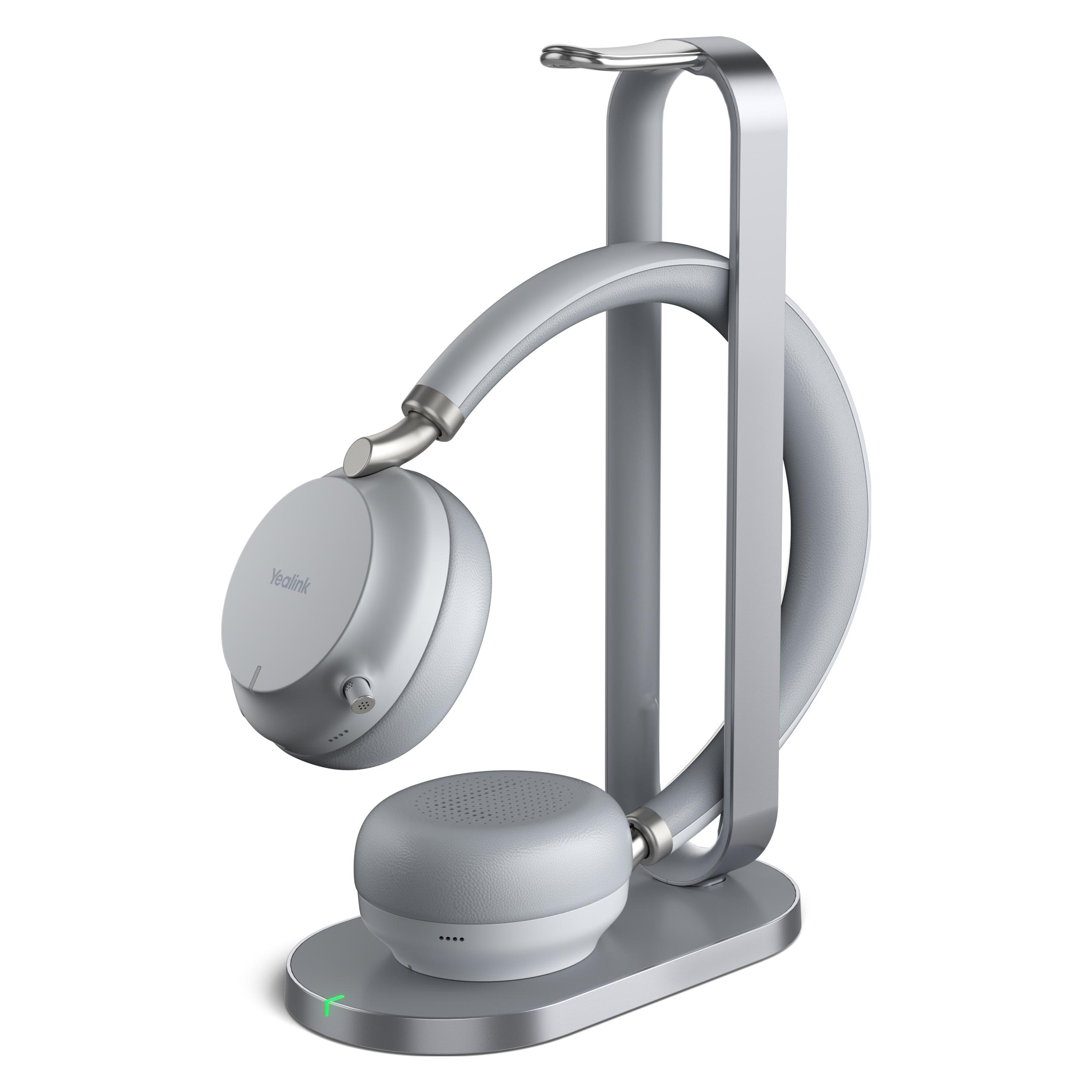 Yealink Bluetooth Headset BH72 Teams Light Gray USB-A (Kabellos, USB-A, Microsoft Teams) (1208611)