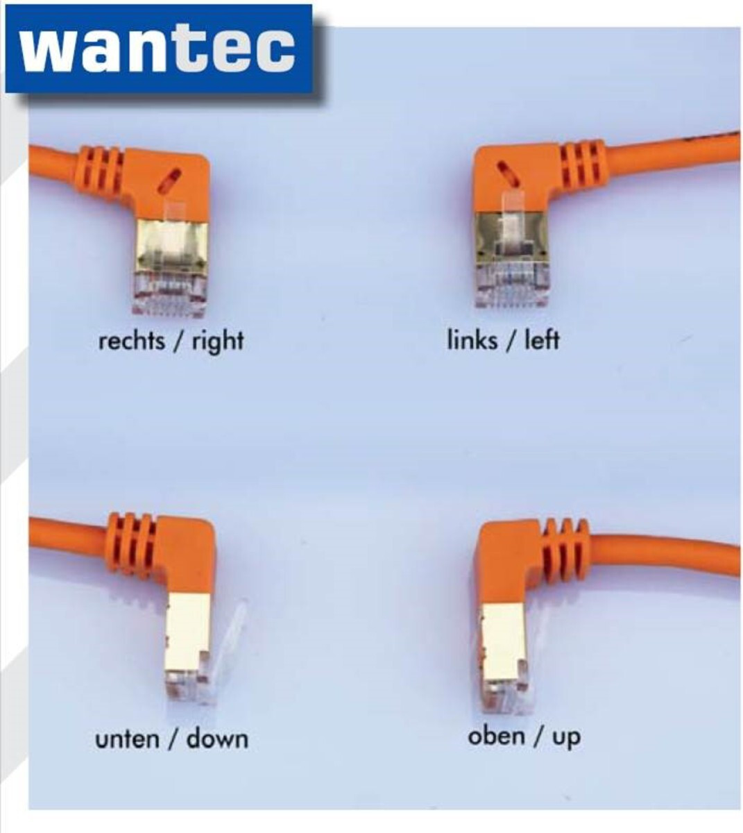 Wantec Patchkabel SSTP CAT7 CAT6a 1m grijs