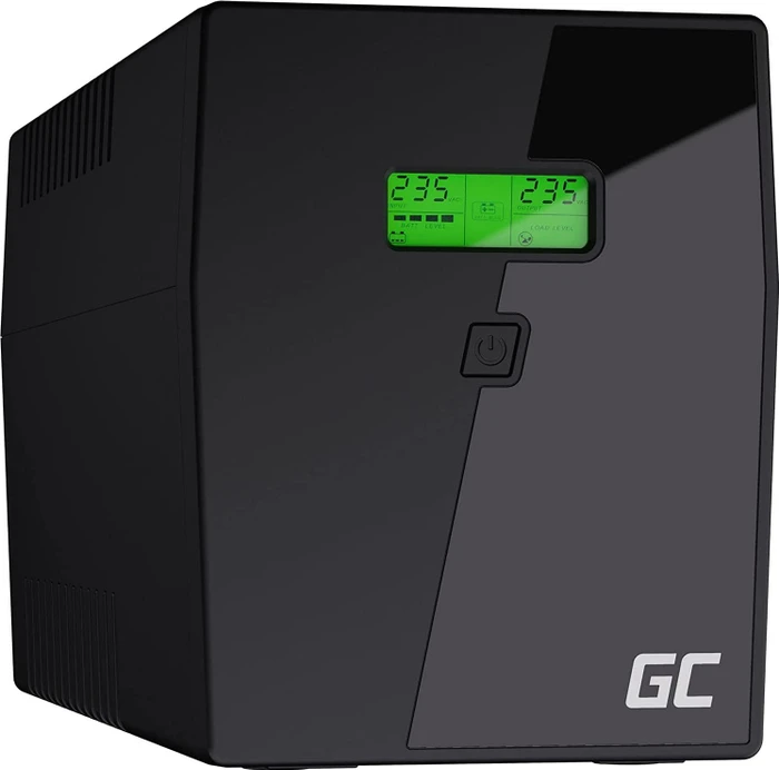 Green Cell 2000VA 1400W Ueberspannungsschutz 230V , schwarz