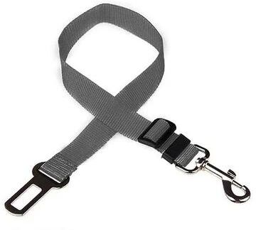 Uplifted Finds Adjustable Nylon Travel Safety Belt gray