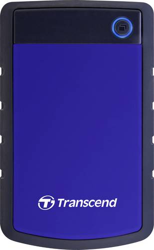 Transcend StoreJet 25H3 4 TB Externe Festplatte 6.35 cm (2.5 Zoll) USB-A (USB 3.2 Gen 2) Blau TS4TSJ25H3B