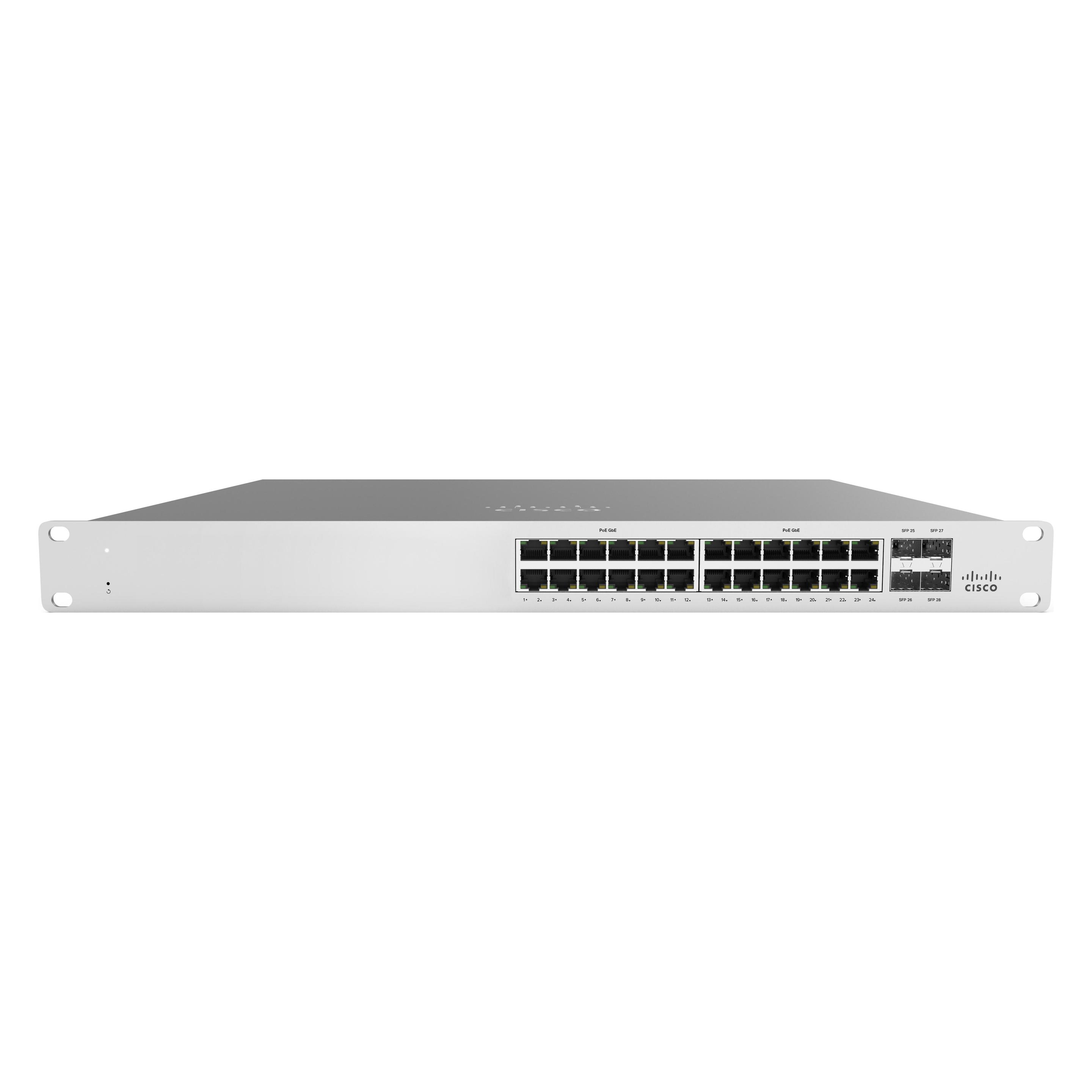 Cisco Meraki Cloud Managed MS120-24 - Sw (24 Ports) (MS120-24-HW?NON_EDI)