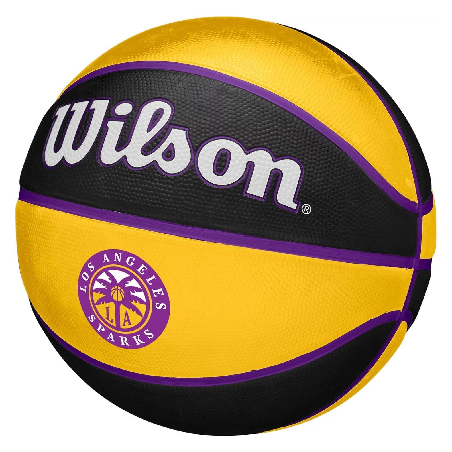 Wilson WNBA-Team Tribut Los Angeles Sparks Ball (6) (WTB46XBLA)