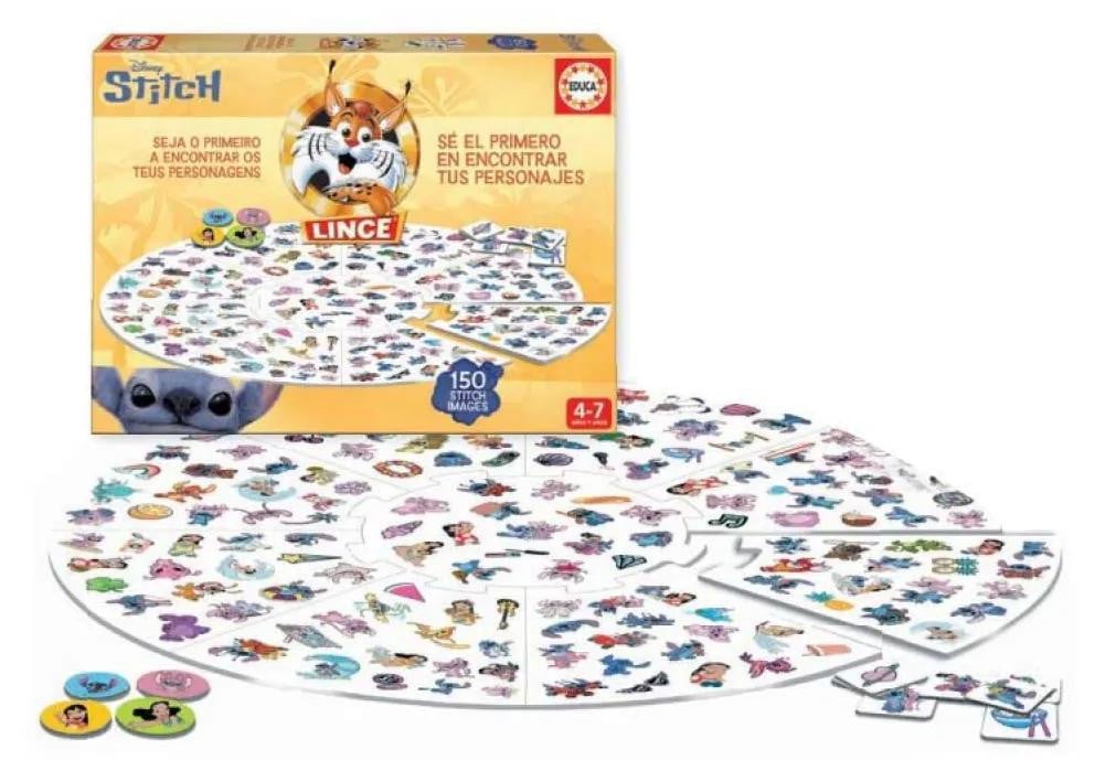Educa Stitch Lynx 150 Educatief Spel in Meerdere Kleuren