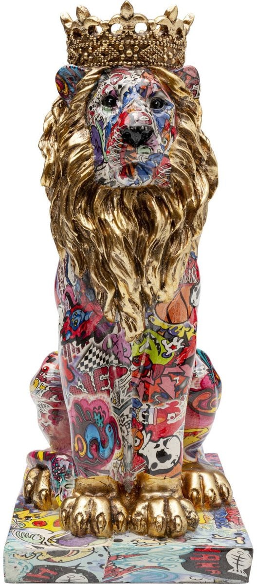 Kare Design Woonaccessoire Leeuw Graffiti